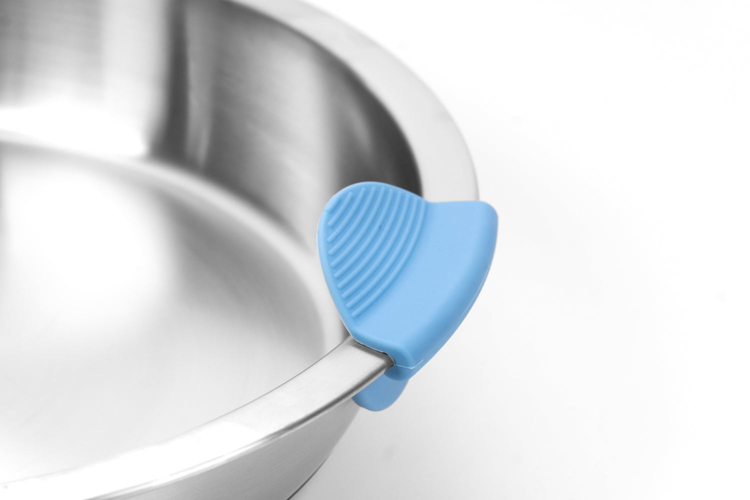 Castey - Glazen deksel met ring en siliconen knop 20 cm Castey - Glazen deksel met ring en siliconen knop 20 cm